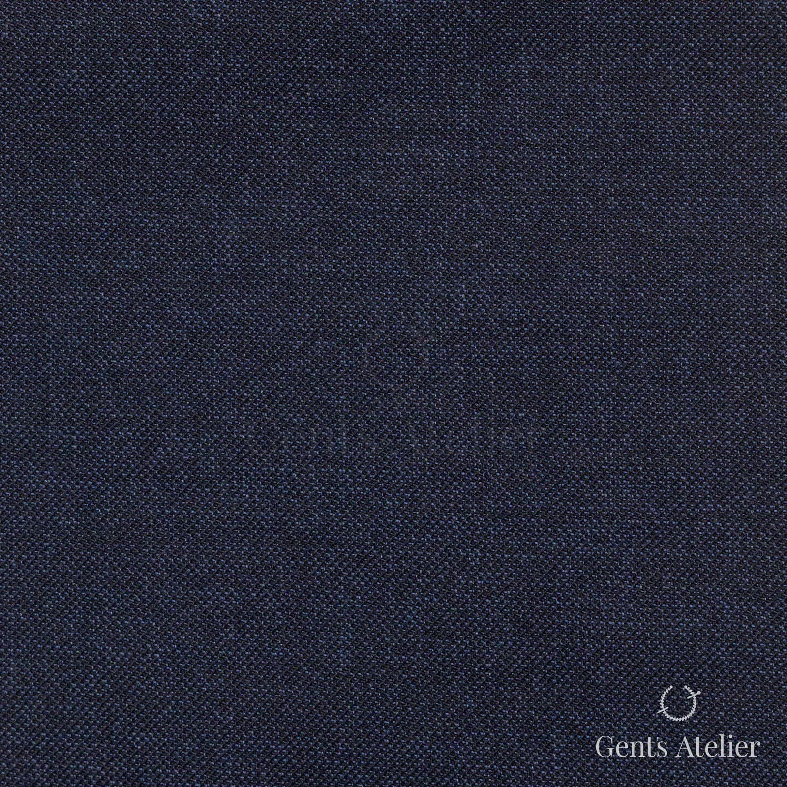 Зимний костюм из Vitale Barberis Canonico 1022159 — тёмно-синий меланж, 100% Шерсть