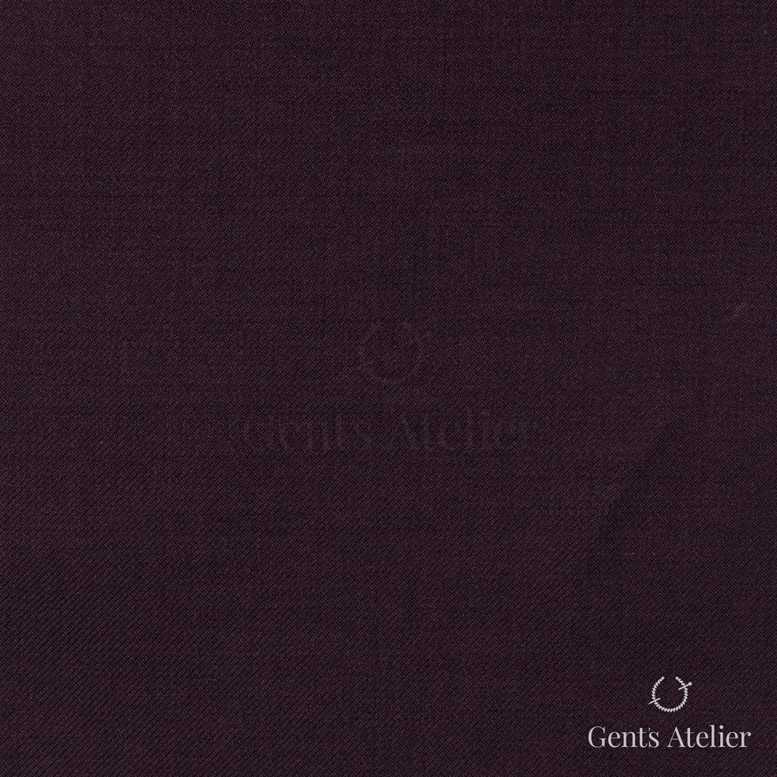Костюм из Vitale Barberis Canonico 1210021 — тёмно-баклажановый, 100% Шерсть