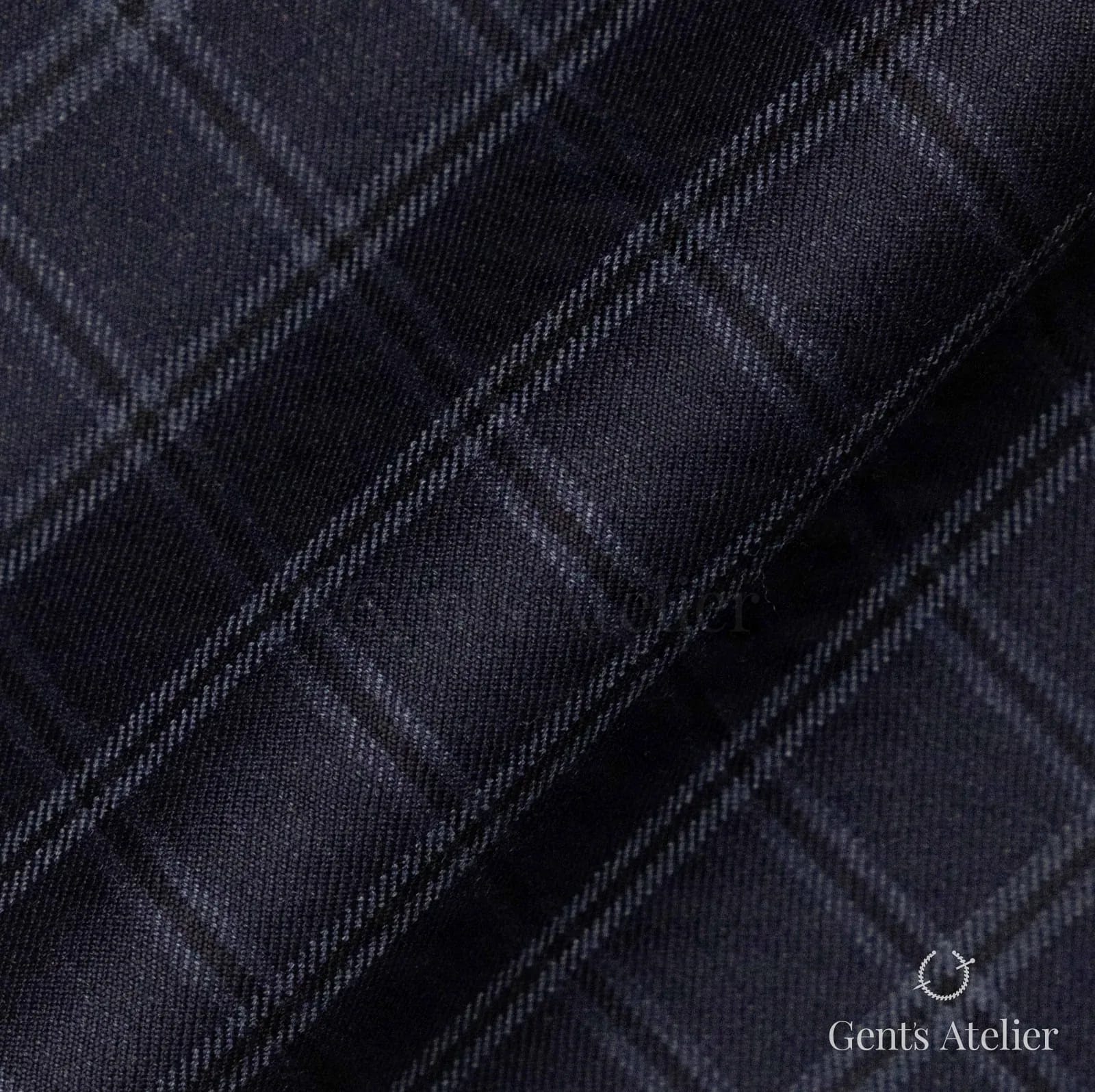 Драпировка ткани Vitale Barberis Canonico 1230008 крупным планом