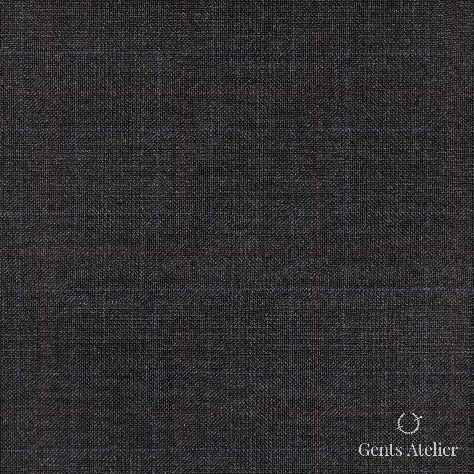 Костюм из Vitale Barberis Canonico 1230025 — тёмно-серый, 100% Шерсть