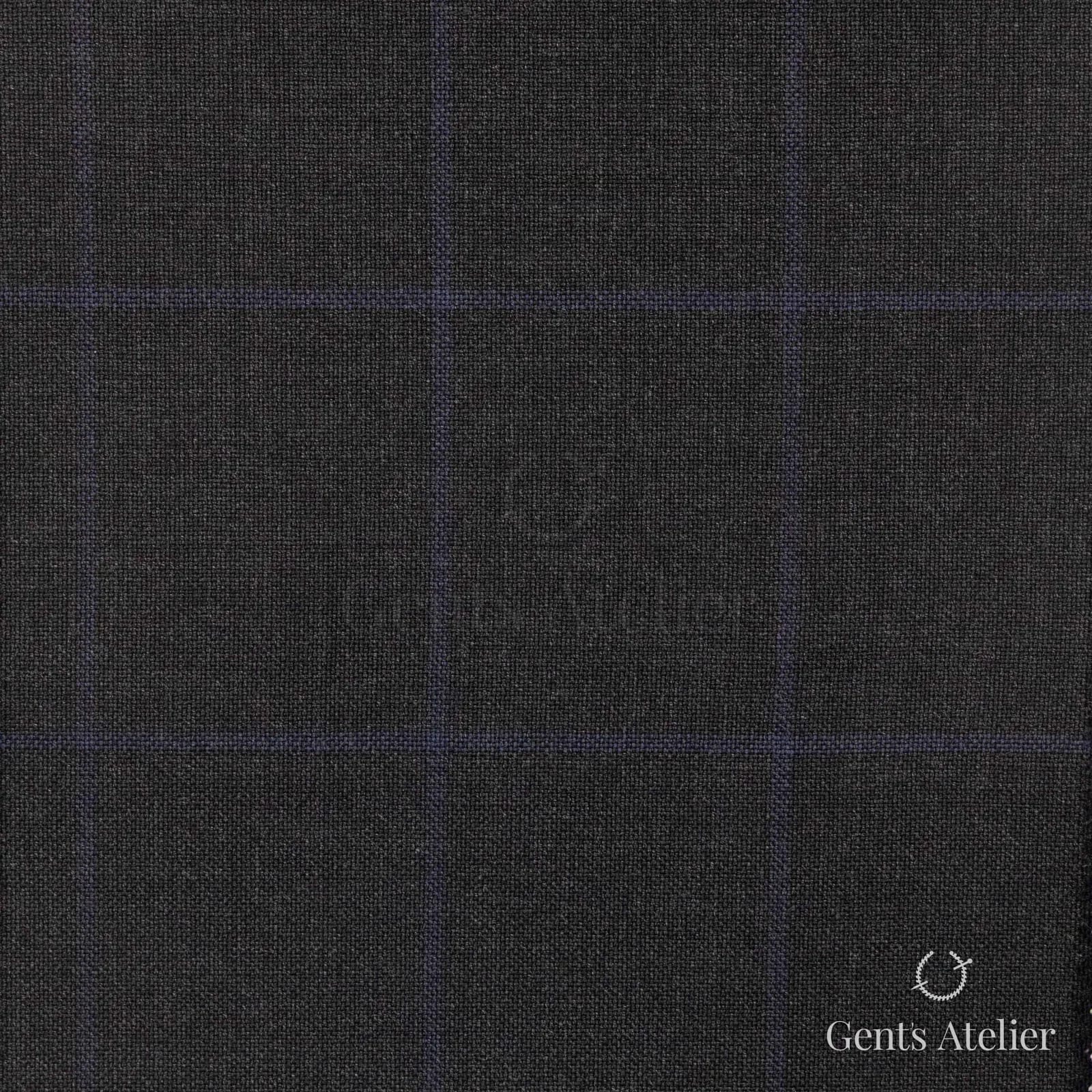 Костюм из Vitale Barberis Canonico 1230026 — тёмно-синий, 100% Шерсть