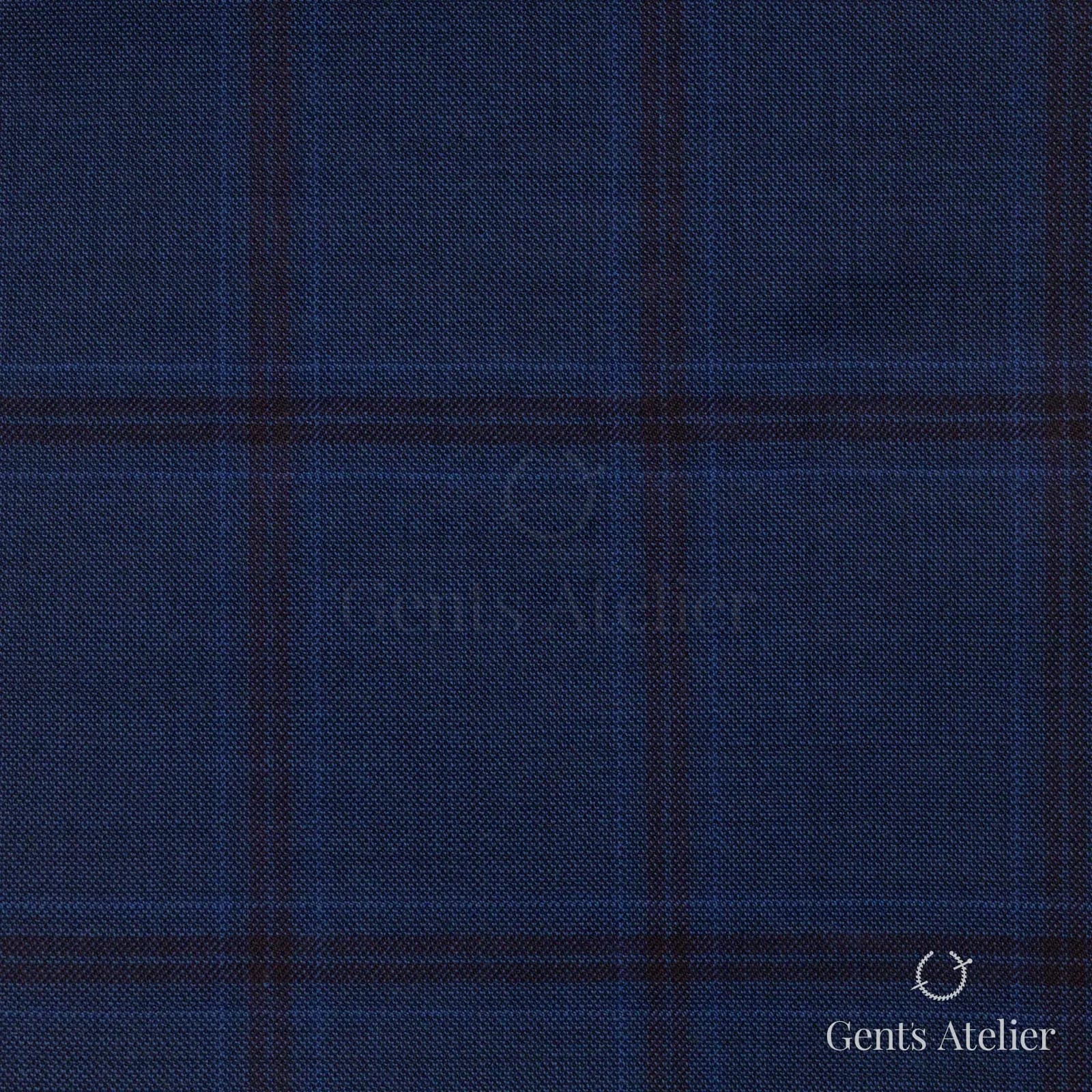 Костюм из Vitale Barberis Canonico 1260003 — тёмно-синий, 100% Шерсть
