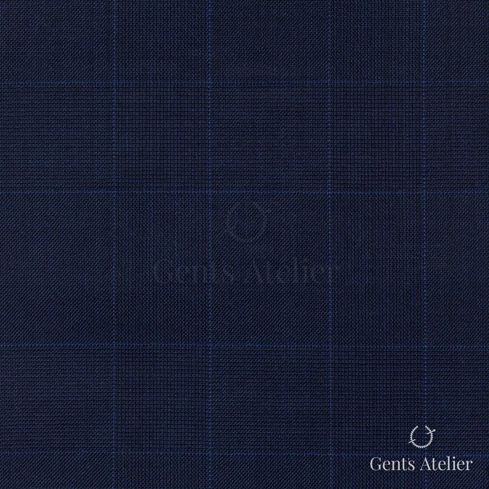 Костюм из Vitale Barberis Canonico 1260010 — тёмно-синий, 100% Шерсть