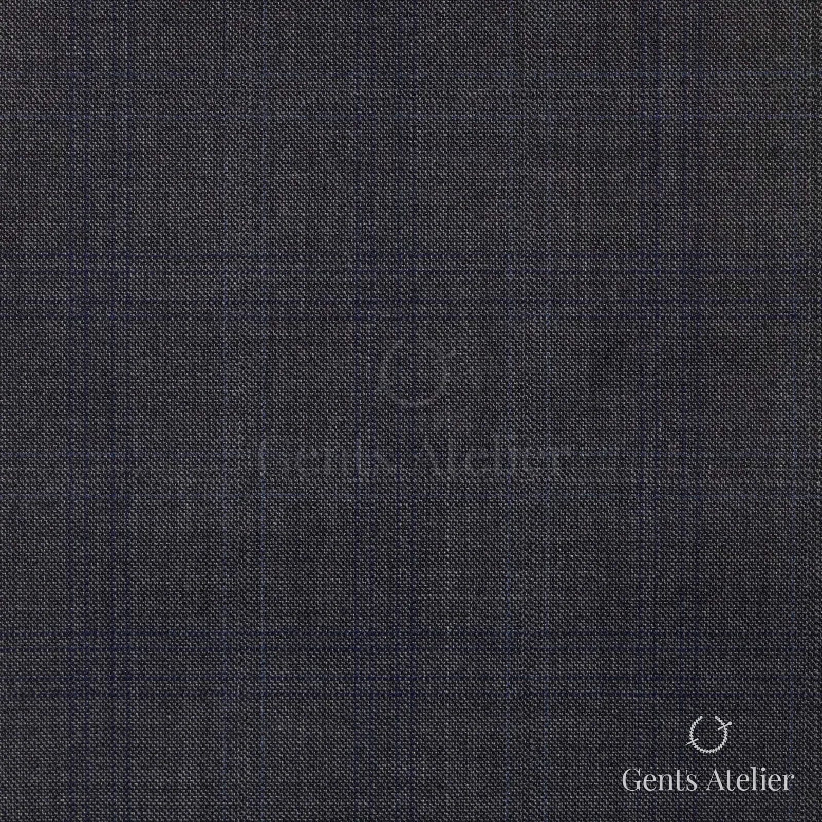Костюм из Vitale Barberis Canonico 1260011 — тёмно-серый, 100% Шерсть