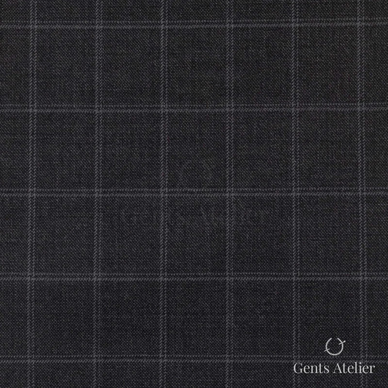 Костюм из Vitale Barberis Canonico 1260015 — тёмно-серый, 100% Шерсть