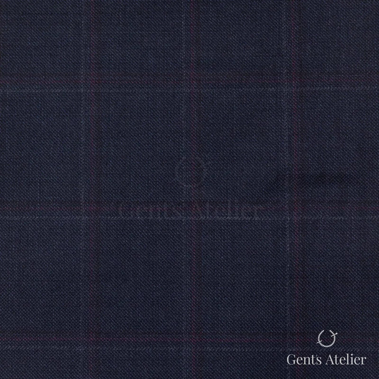 Костюм из Vitale Barberis Canonico 1230083 — тёмно-синий, 100% Шерсть