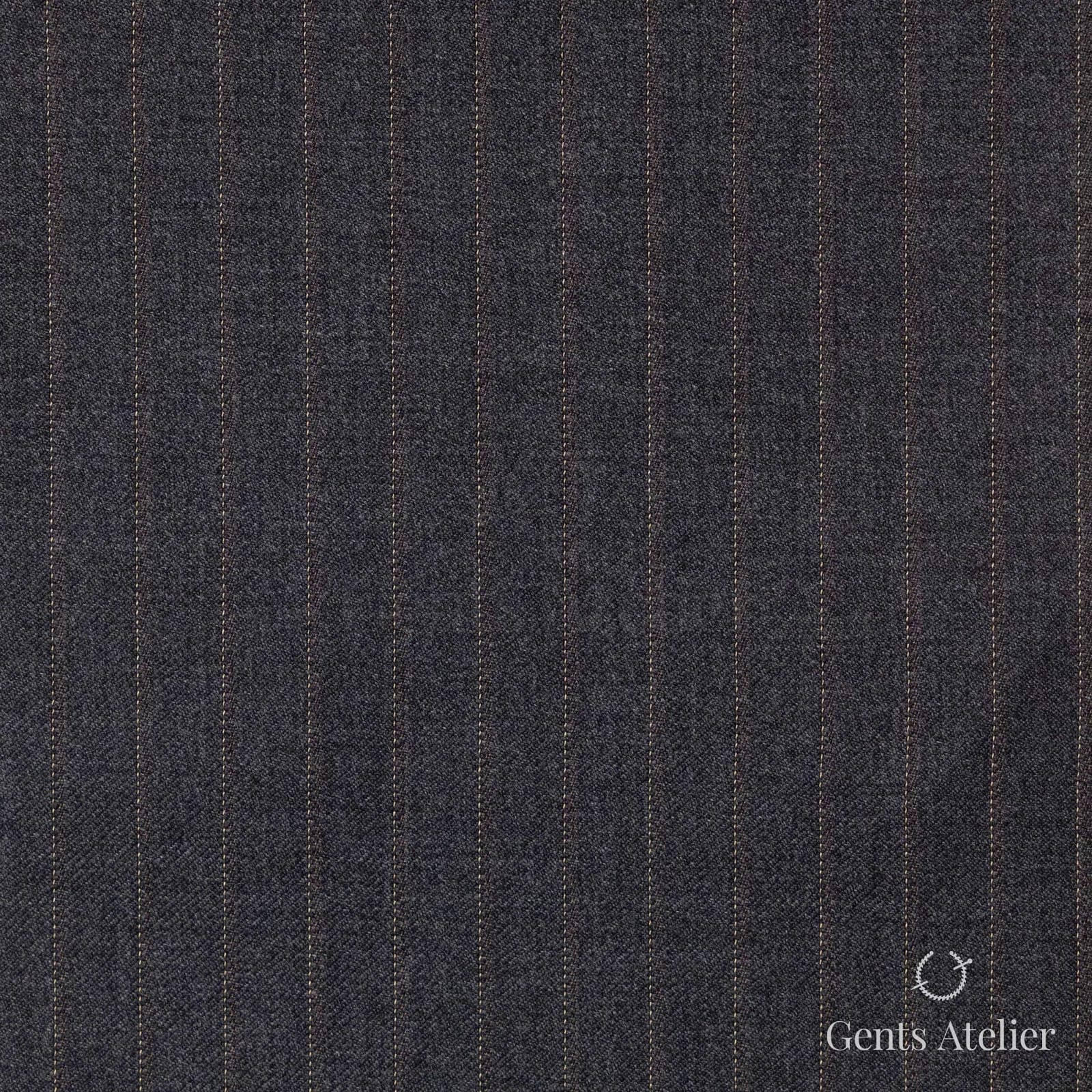 Костюм из Vitale Barberis Canonico 1230101 — тёмно-серый, 100% Шерсть