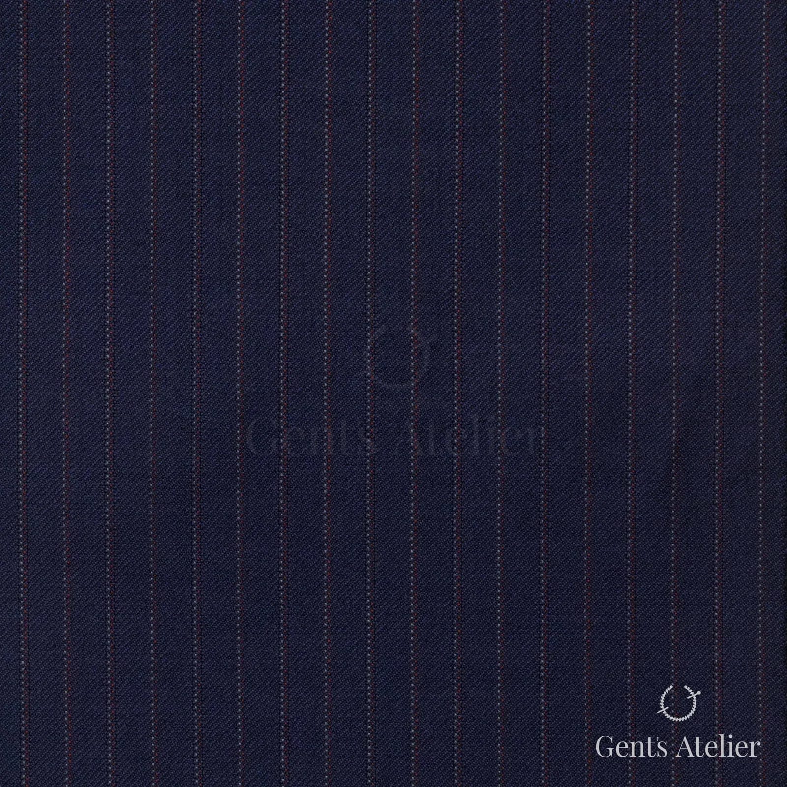 Костюм из Vitale Barberis Canonico 1230105 — тёмно-синий, 100% Шерсть