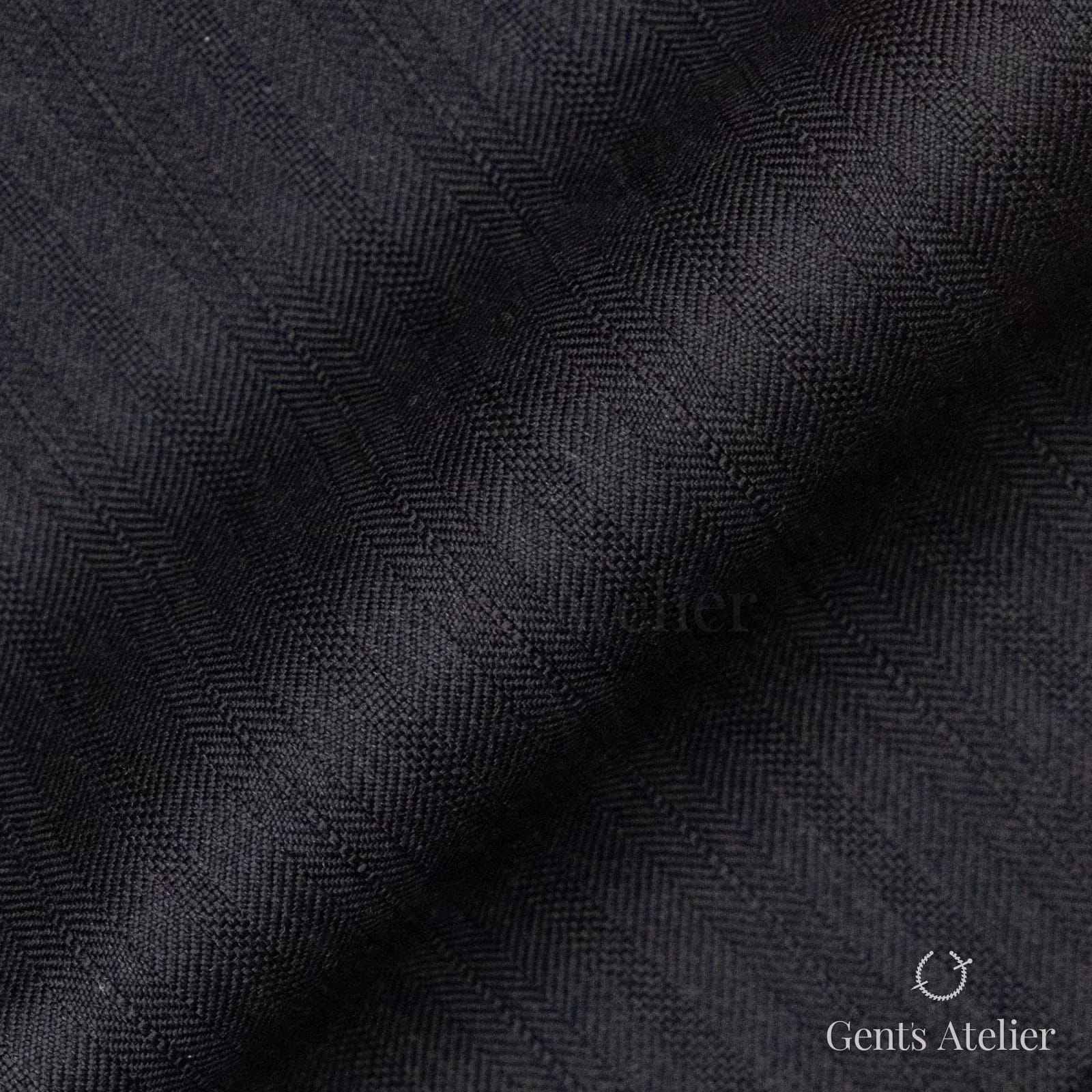 Драпировка ткани Vitale Barberis Canonico 1230120 крупным планом