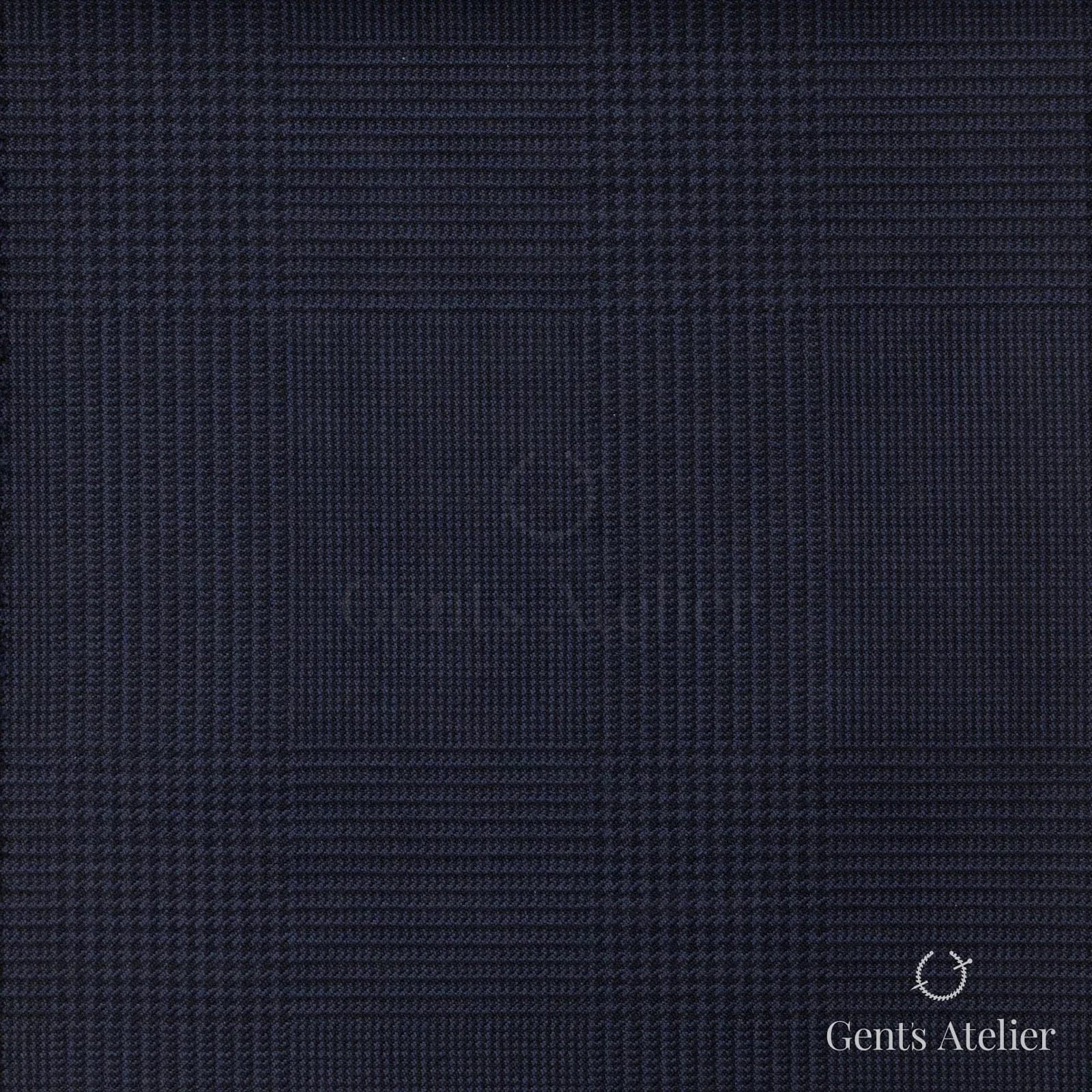 Костюм из Vitale Barberis Canonico 1230134 — тёмно-серый с синим, 100% Шерсть