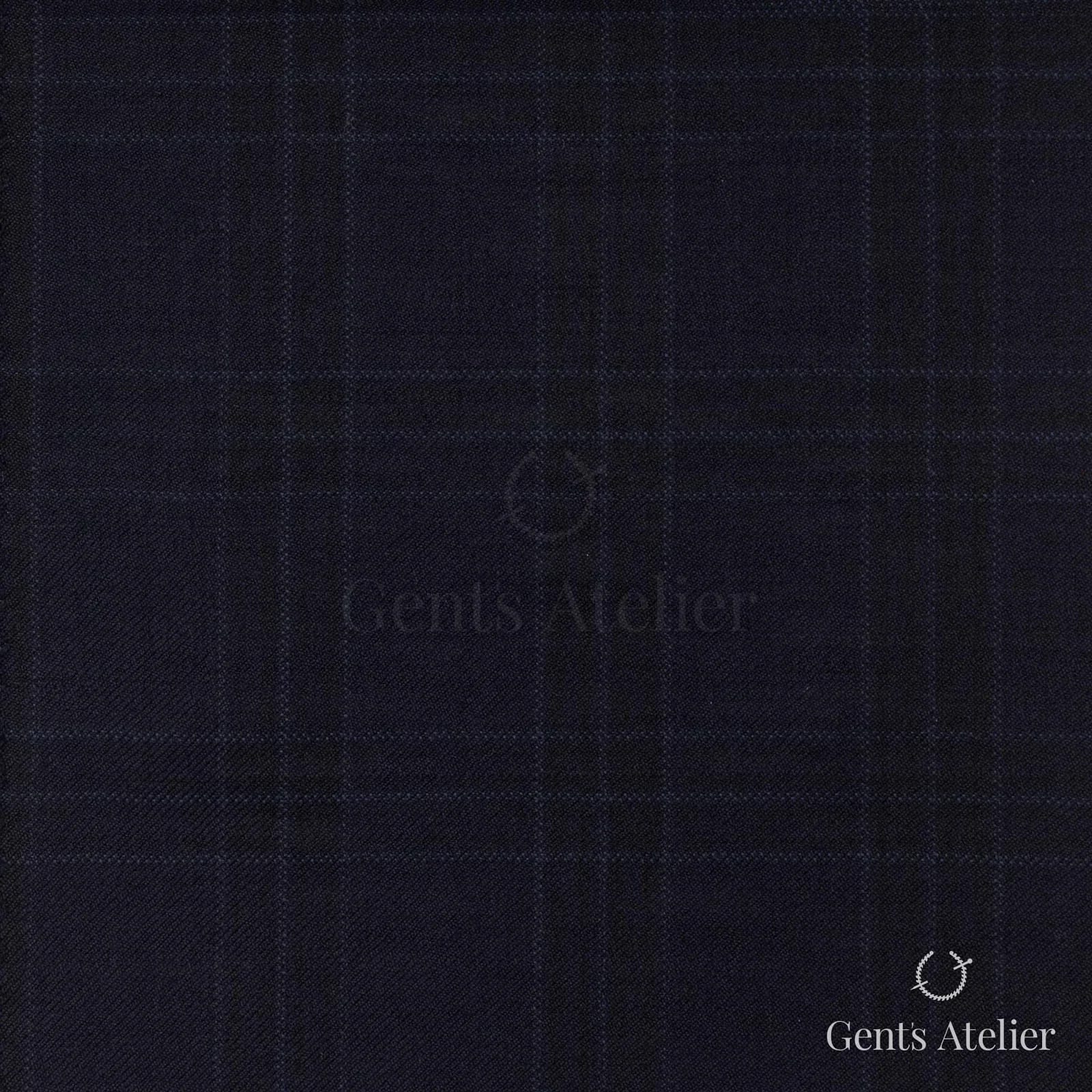 Костюм из Vitale Barberis Canonico 1230136 — тёмно-синий, 100% Шерсть