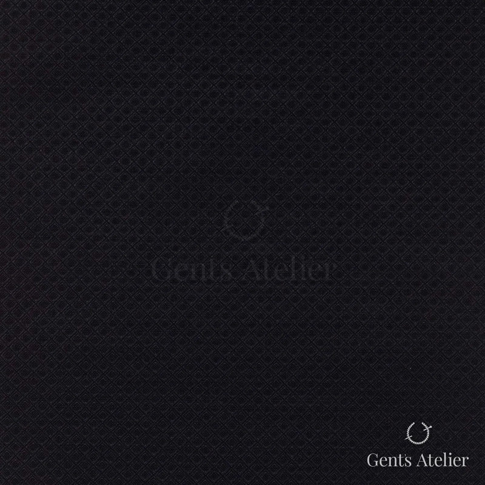Костюм из Vitale Barberis Canonico 1230228 — тёмно-синий с микро-ромбом, 100% Шерсть