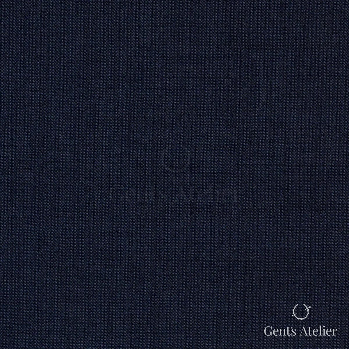 Костюм из Vitale Barberis Canonico 8101 — тёмно-синий меланж, 100% Шерсть