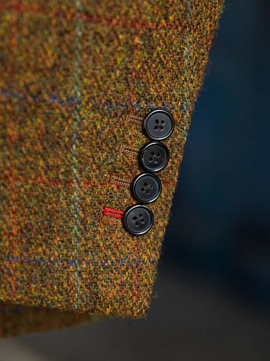 Зимний пиджак из твида Harris Tweed - фото 9
