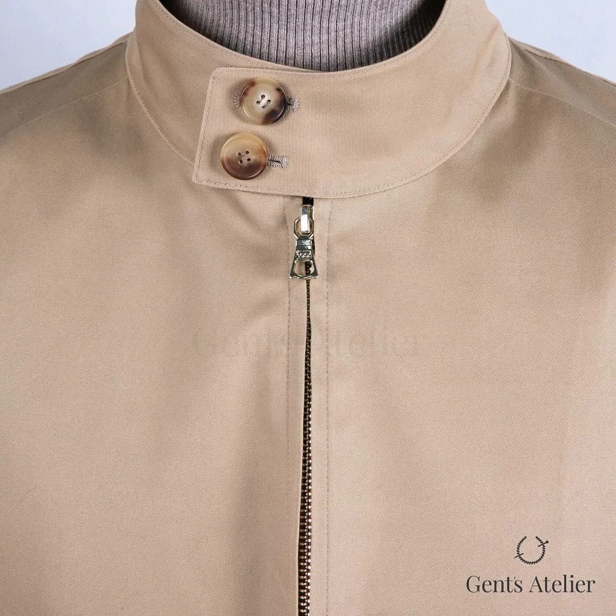 Бежевая куртка Baracuta G9 - Детали