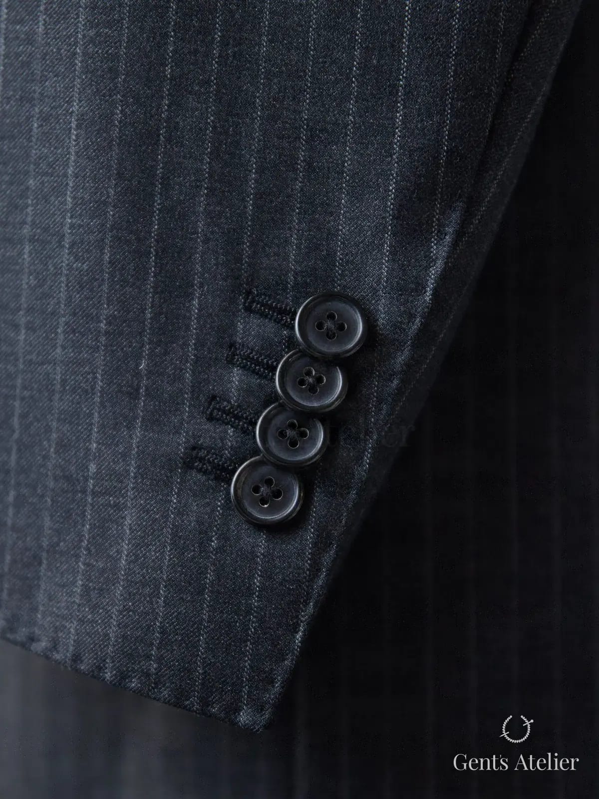 Костюм-двойка в полоску pinstripe - Фото 6