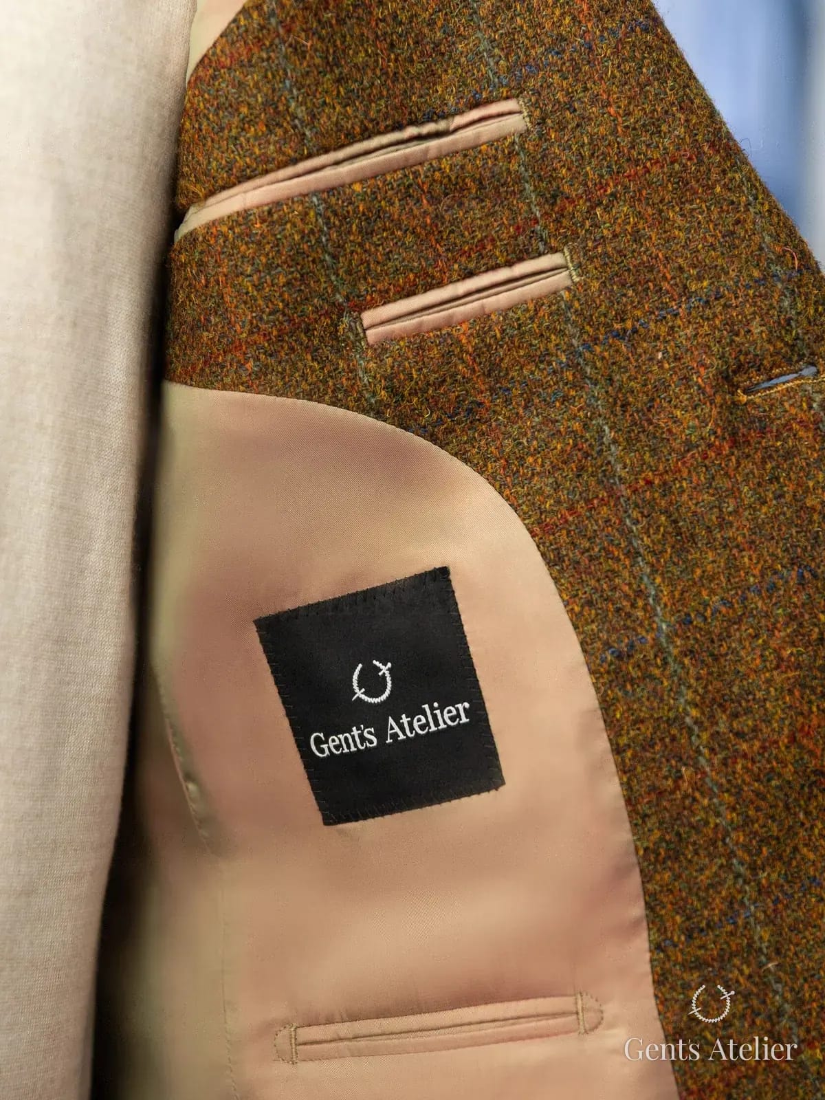 Пиджак из твида Harris Tweed - Фото 6