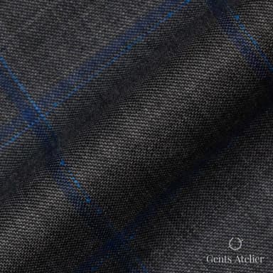 Драпировка ткани Gent's Colors M·K 2021X/22 крупным планом