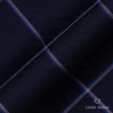 Драпировка ткани Gent's Colors M·K 2021B/33S крупным планом