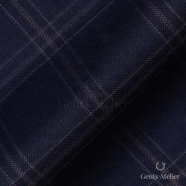 Драпировка ткани Gent's Colors M·K 2021C/61 крупным планом