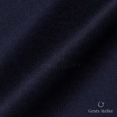 Костюм из Scabal 1502513 — тёмно-синий меланжевый с рыжими вкраплениями, 100%WO
