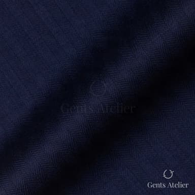 Костюм из Scabal 1503189 — тёмно-синий с фиолетовым отливом, Шерсть + кашемир