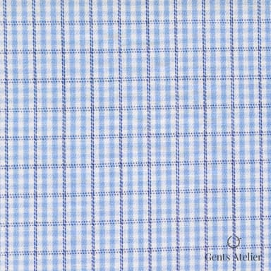 Сорочка из Geneva TSCL058 — Голубой / Синий, 100% хлопок
