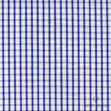 Сорочка из Geneva TSHL361 — Белый / Синий, 100% хлопок