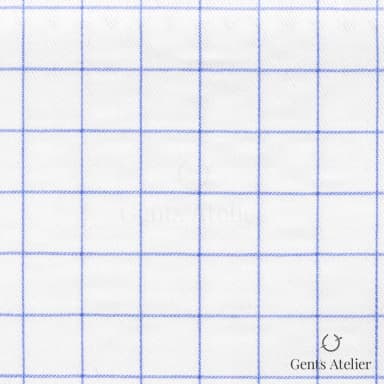 Сорочка из Geneva TSHL399 — Белый / Голубой, 100% хлопок