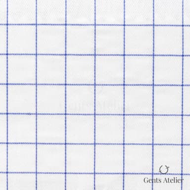 Сорочка из Geneva TSHL401 — Белый / Голубой, 100% хлопок