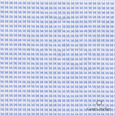 Сорочка из Geneva TSCL010 — Белый / Голубой, 100% хлопок