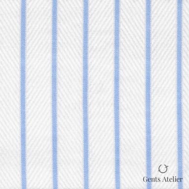 Сорочка из Geneva TSCL028 — Белый / Синий, 100% хлопок