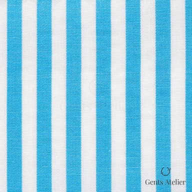 Сорочка из Geneva TSCL035 — Белый/Бирюзовый, 100% хлопок