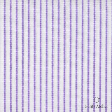 Сорочка из Geneva TSHL351 — Белый / Лавандовый, 100% хлопок