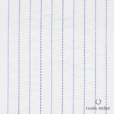 Сорочка из Geneva TSHL375 — Белый / Синий, 100% хлопок