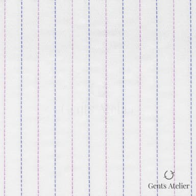 Сорочка из Geneva TSHL378 — Белый / Синий, Фиолетовый, 100% хлопок