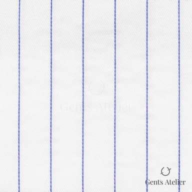 Сорочка из Geneva TSHL400 — Белый / Синий, 100% хлопок