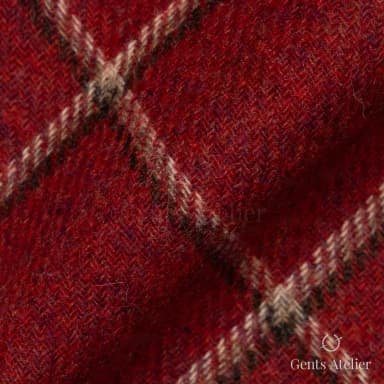 Драпировка ткани Holland & Sherry 8821021 крупным планом