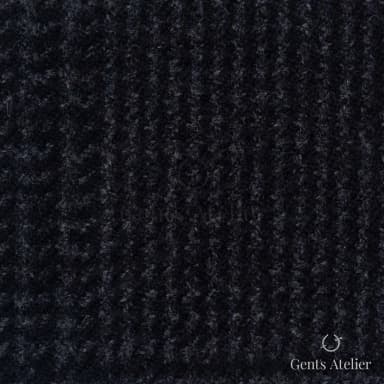 Костюмная ткань Marzoni 662 - 018 / 2200 — Антрацит, гусиная лапка, 90% шерсть, 10% кашемир