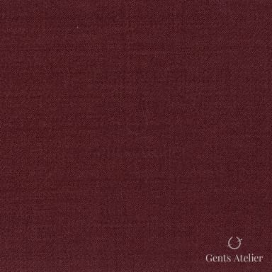 Костюмная ткань Marzoni 602 - 256 / 600 — Бордовый, однотонная, 100% шерсть