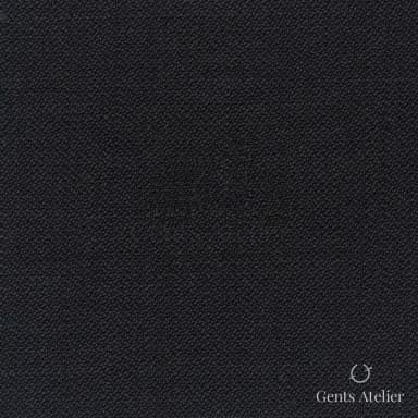 Костюмная ткань Marzoni 607 - 818 / 900 — Чёрный, однотонная, 100% шерсть