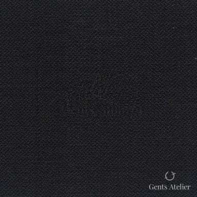 Костюмная ткань Marzoni 607 - 820 / 900 — Чёрный, однотонная, 100% шерсть
