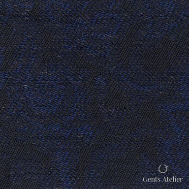 Костюмная ткань Marzoni 607 - 829 / 1000 — Синий, полоса, 95% шерсть, 5% полиэстер