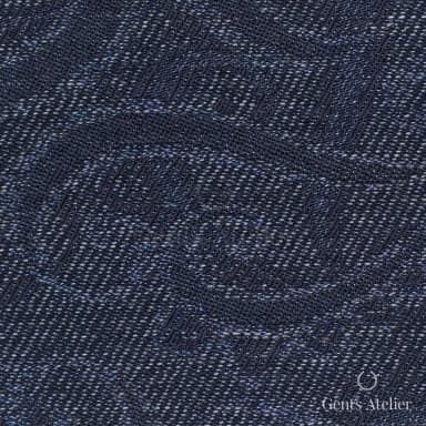 Костюмная ткань Marzoni 607 - 832 / 1000 — Синий, меланж, 95% шерсть, 5% полиэстер