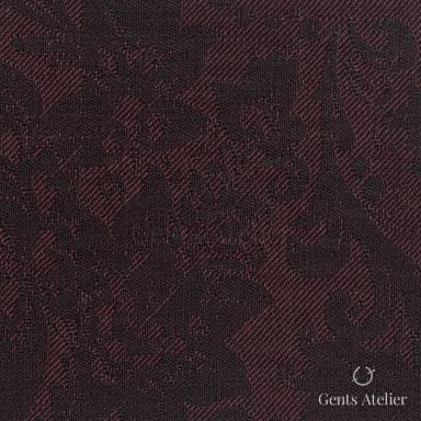 Костюмная ткань Marzoni 609 - 440 / 1000 — Бордовый, узор, 100% шерсть