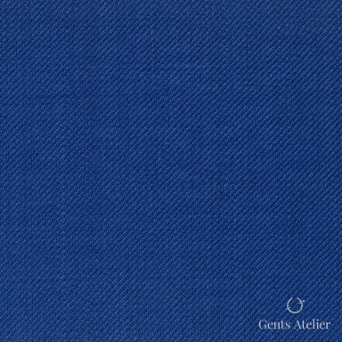 Костюмная ткань Marzoni 721 - 001 / 900 — Синий, однотонная, 100% шерсть