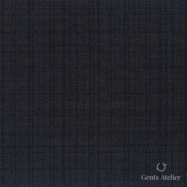 Костюмная ткань Marzoni 723 - 035 / — Тёмно-синий, однотонная, 100% шерсть
