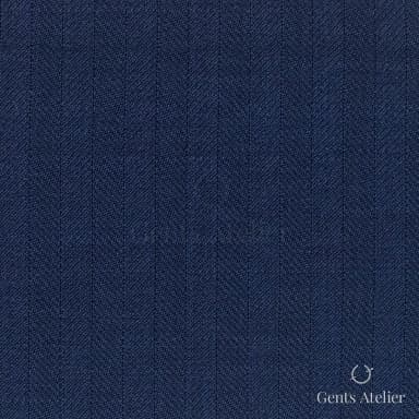 Костюмная ткань Marzoni 723 - 038 / 1200 — Синий, полоса, 100% шерсть