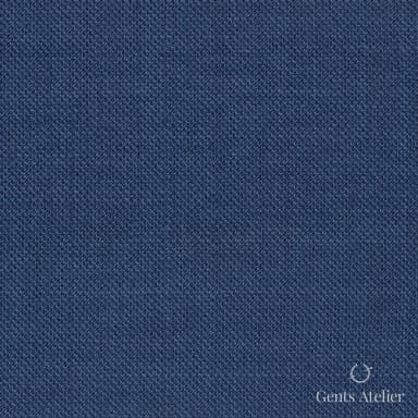 Костюмная ткань Marzoni 723 - 042 / 1200 — Синий, однотонная, 100% шерсть