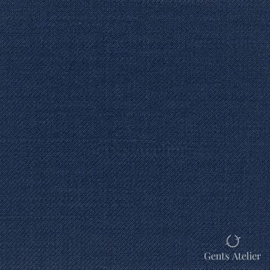 Костюмная ткань Marzoni 723 - 050 / 1200 — Тёмно-синий, однотонная, 100% шерсть